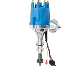 Top Street Performance Pro Series Ready to Run Distributor; Ford BB (370-460);351C;400;351M V8; Blue