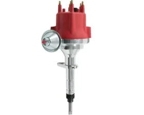 Top Street Performance Pro Series Ready to Run Distributor; Chevy L6 (Early Model); Red