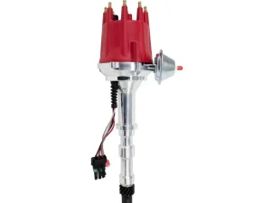 Top Street Performance Pro Series Ready to Run Distributor; Cadillac V8 (368; 425; 472; 500); Red Cadillac