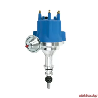 Top Street Performance Pro Series Ready to Run Distributor; Ford L6 Gen 3 (144; 170; 200; 250); Blue - JM7727BL