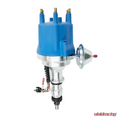 Top Street Performance Pro Series Ready to Run Distributor; Ford L6 (240-300); Blue - JM7728BL