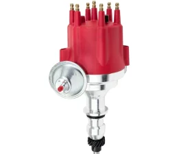 Top Street Performance Pro Series Ready to Run Distributor; Ford L6 (240-300); Red