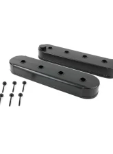 Top Street Performance Valve Covers; Fab. Alum.; wthout Coil Mounts LSX; Black                                     - JM8081-5BK - Image 2