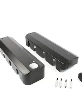 Top Street Performance Coil Covers; Fab. Alum.; LSX; Black                                     - JM8081-7BK - Image 2