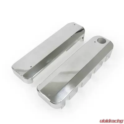 Top Street Performance Coil Covers; Fab. Alum.; LSX; Polished - JM8081-7P