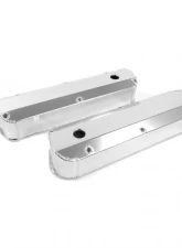 Top Street Performance Valve Covers; Fab. Alum.; Long Bolt with Holes SBF; Clear Anodized                                     - JM8093-7CA - Image 2