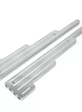 Top Street Performance Wire Looms; 9mm Ball Milled Aluminum Perimeter Bolt Valve Covers; Polished                                     - JM9002P - Image 2