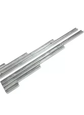 Top Street Performance Wire Looms; 9mm Ball Milled Aluminum Perimeter Bolt Valve Covers; Chrome                                     - JM9002C - Image 2