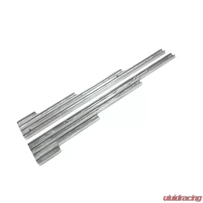 Top Street Performance Wire Looms; 9mm Ball Milled Aluminum Perimeter Bolt Valve Covers; Chrome - JM9002C