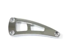 Top Street Performance Alternator 10SI Bracket; Aluminum BBC Long Water Pump; Chrome