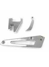 Top Street Performance Alternator 10SI Bracket; Aluminum BBC Short Water Pump; Polished                                     - JM9104P - Image 2