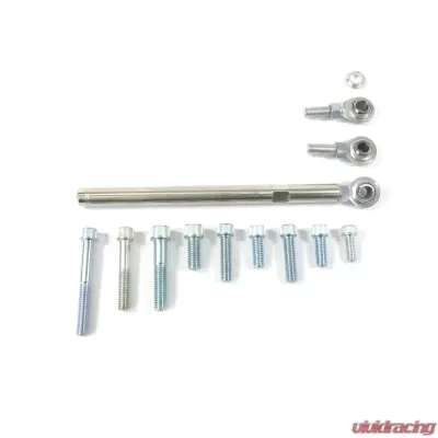 Top Street Performance Alternator 10SI Bracket; Aluminum BBC Short Water Pump; Polished - JM9104P
