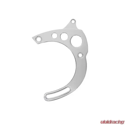 Top Street Performance Alternator 1G Bracket; Aluminum BBF Mid-mount; Chrome - JM9114C