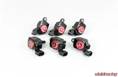 Ignition Projects High Performance Ignition Coil Set for Nissan/Infinity V6 3.5L VQ35DE with Turbo or Supercharger - IP-A134602