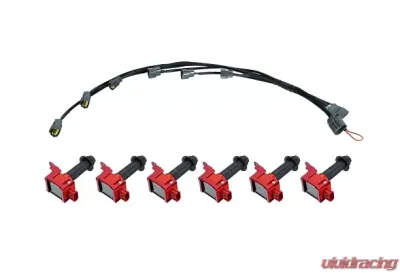 Ignition Projects Hexa Pac Ignition Coil Set for Nissan Skyline GTR BNR33 RB26DETT Type V 1995-1998 - IP-H134607