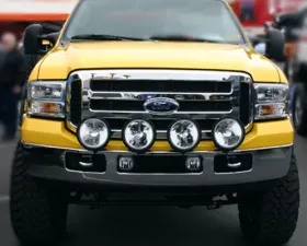 HELLA Rallye 4000 Black Halogen Euro Beam with Position Light Lens | Reflector Unit