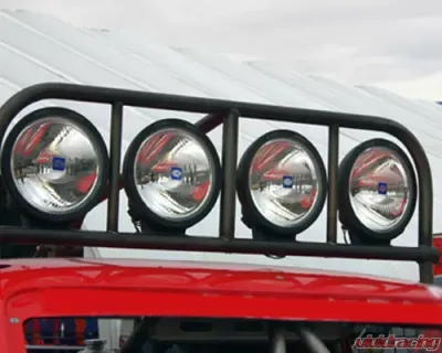 HELLA Rallye 4000 Black Halogen Euro Beam with Position Light Lens | Reflector Unit - 148131011