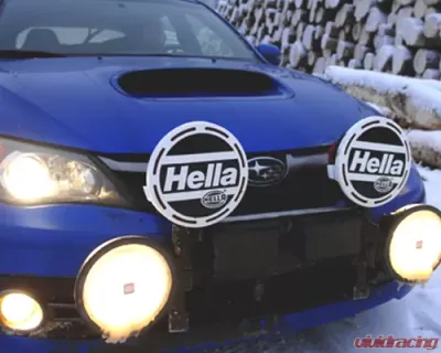 HELLA Rallye 4000 Black Halogen Euro Beam with Position Light Lens | Reflector Unit - 148131011