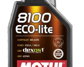 Motul 8100 ECO-LITE 5W20 Synthetic Engine Oil 1L (1.05 qt.)