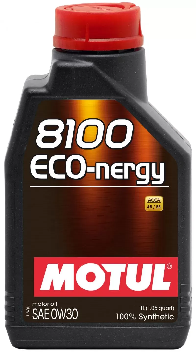 Motul 8100 ECO-NERGY 0W30 Synthetic Engine Oil 1L (1.05 qt.) - 102793
