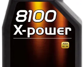 Motul 8100 X-POWER 10W60 Synthetic Engine Oil 1L (1.05 qt.)