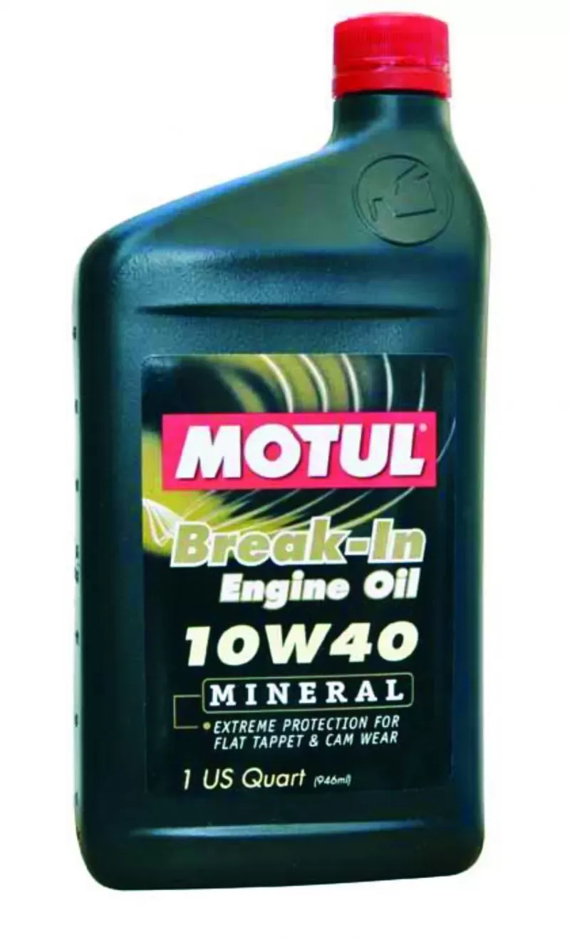 Motul BREAK-IN OIL 10W40 (MINERAL) Classic Engine Oil 1qt. (.95 L) - 108080