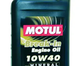 Motul BREAK-IN OIL 10W40 (MINERAL) Classic Engine Oil 1qt. (.95 L)