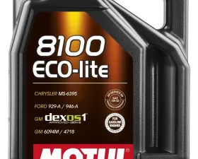 Motul 8100 ECO-LITE 5W30 Synthetic Engine Oil 5L (1.3 gal.)