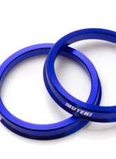 Mackin Muteki Aluminum Hub Ring 72.6mm/64.10mm Blue                                     - HR72664100 - Image 2