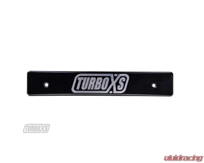 Turbo XS License Cover for 2015-17 Subaru WRX/Sti Subaru 2015-2017 - WS15-LPD-BLK-TXS
