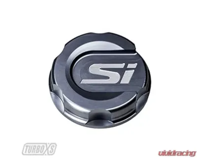 Turbo XS Oil Cap for 2017 Honda Civic Honda Civic 2017 - HC-OC-GRY-SI