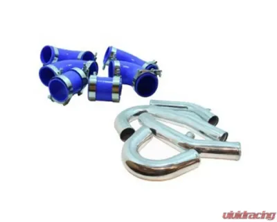 Turbo XS Upper and Lower Intercooler Pipe Kit Mitsubishi EVO 8/9 2003-2006 - EVO8-FMIC-P