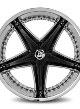 Diablo Reflection X Wheel 22x9.5 Blank 35 73.1 Chrome                                     - REF-229BLNK3573 - Image 2