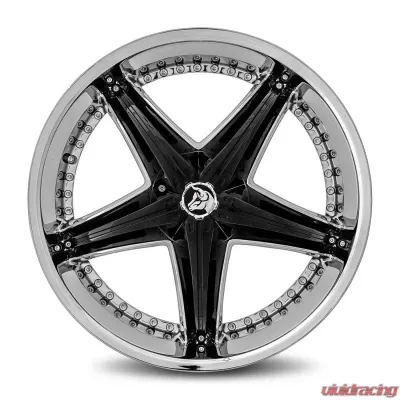 Diablo Reflection X Wheel 22x9.5 Blank 35 73.1 Chrome - REF-229BLNK3573