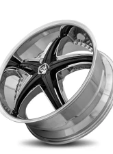 Diablo Reflection X Wheel 22x9.5 Blank 35 73.1 Chrome                                     - REF-229BLNK3573 - Image 4