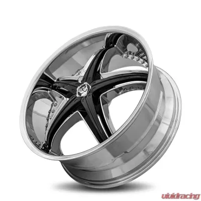 Diablo Reflection X Wheel 22x9.5 Blank 35 73.1 Chrome - REF-229BLNK3573