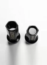 Rays 17Hex L35 Closed End Racing Nuts 4pc Set - 12x1.25 Black Chromate                                     - W17RN12125BL35C - Image 3