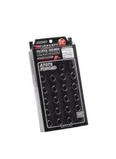 Rays L37 Dura-Nut Straight Type 6H Lug & Lock Set - 12x1.25 Black                                     - WDURA3712125B6H - Image 3