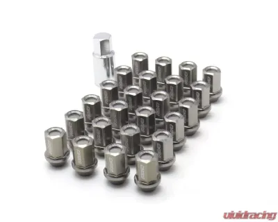 Rays L37 Dura-Nut Straight Type 6H Lug & Lock Set - 12x1.5 Gunmetallic - WDURA3712150G6H