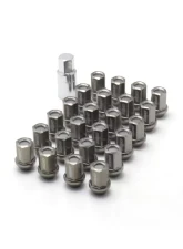 Rays L37 Dura-Nut Straight Type 6H Lug & Lock Set - 12x1.5 Gunmetallic                                     - WDURA3712150G6H - Image 2