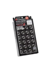 Rays L37 Dura-Nut Straight Type 6H Lug & Lock Set - 12x1.5 Gunmetallic                                     - WDURA3712150G6H - Image 3