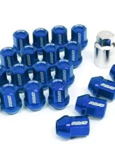 Rays L32 Dura-Nut Straight Type Lug & Lock Set - 12x1.25 Blue                                     - WDURA3212125U - Image 5