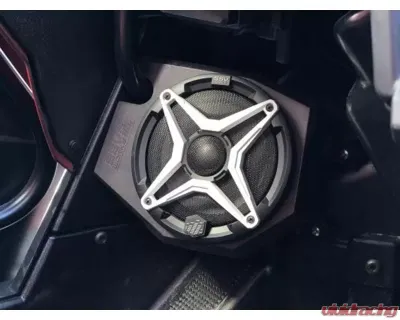 SSV Works 6 1/2 Inch Front Speaker Pods Unloaded Pair Polaris RZR - RZ4-F65U