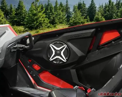 SSV Works Front Door Speaker Pods w/Kicker Speakers Polaris RZR XP PRO | XP4 PRO 2020+ - RZ5-DF65K