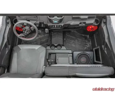 SSV Works 10 Inch Amplified Weather Proof Under Seat SubWoofer Polaris Ranger XP1000 2018 - WP-RG4SB10