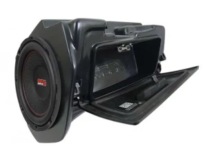SSV Works 10 Inch Amplified Weather Proof Glove Box SubWoofer Polaris RZR 1000 2019 - WP-RZ4GBS10 - Image 4