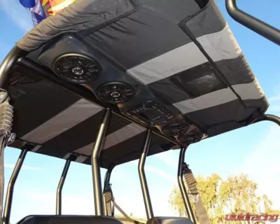 SSV Works 4 Speaker Overhead Weather Proof Sound Bar Polaris Ranger XP900|Ranger|Rhino|Teryx4|Teryx|Mule|Pioneer 700|Viking - WP3-UO4LA