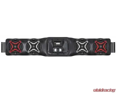 SSV Works 4 Speaker Overhead Weather Proof Sound Bar Polaris Ranger XP900|Ranger|Rhino|Teryx4|Teryx|Mule|Pioneer 700|Viking - WP3-UO4LA