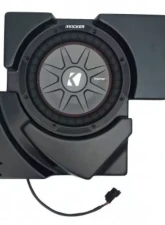 SSV Works Drivers Side 10 Inch Underseat Shallow Subwoofer Pod with Kicker Comp RT Can-Am Maverick X3 2019-2021                                     - X32-DUS10K - Image 3