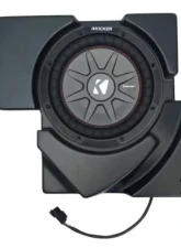 SSV Works Passanger Side 10 Inch Underseat Shallow Subwoofer Pod with Kicker Comp RT Can-Am Maverick X3 2019-2021                                     - X32-PUS10K - Image 2